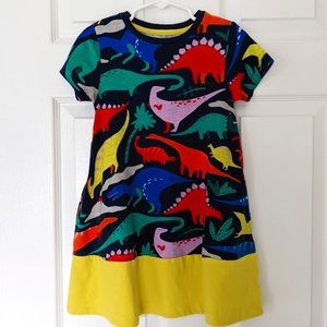 Mini Boden Dinosaur Cotton Dress